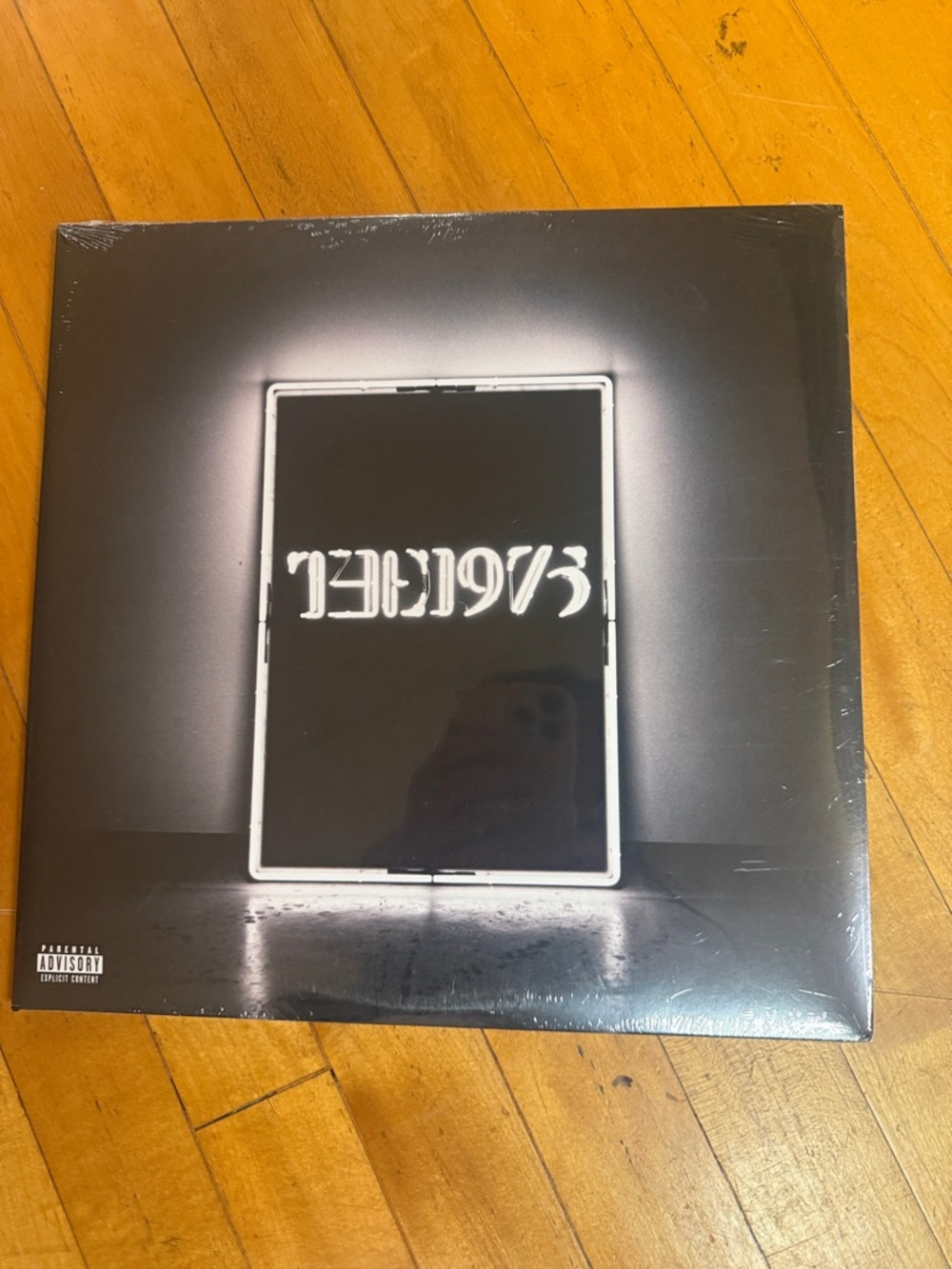 Black Vinyl Record -